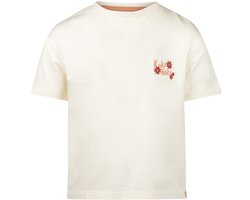 Koko Noko Meisjes Loose Fit T-shirt - Off white