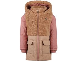 Koko Noko Meisjes Parka Jas - Caramel brown