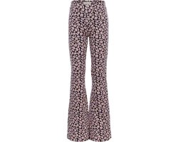 LOOXS Little 2601-7616-897 Meisjes Broek - Maat 116 - lila dessin van 90% Cotton 8% Polyester 2% Lycra