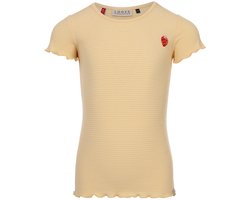 LOOXS Little 2611-7433-534 Meisjes Seizoen > ss26 - Maat 116 - Geel van 95% Viscose 5% Spandex