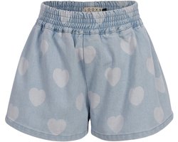 LOOXS Little 2612-7630-997 Meisjes Seizoen > ss26 - Maat 110 - licht Blauw van 74% COTTON 25% POLYESTER 1% SPANDEX