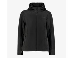 Mountain Peak kinder softshell jas zwart - Maat 176