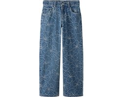 Name It - Broek - NKFRose - Wide Jeans - Medium Blue Denim - Maat 128