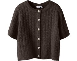 Name it gebreid vest Korte mouwen