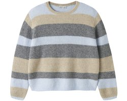 Name It - Meisjes pull - Maat 134/140 - Meisjes - Bruin - polyester