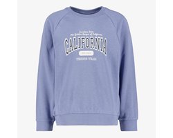 Name It meisjes sweater met tekstopdruk paars - Maat 134/140