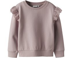 Name It mini meisjes trui LUISI Purple Regular Fit
