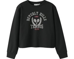 NAME IT - NKFVANITA LS SHORT RLX SWEAT UNB - Meisjes - Sweaters