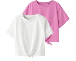 NAME IT - NKFVAYA 2P SS LOOSE TOP - Meisjes - T-shirts