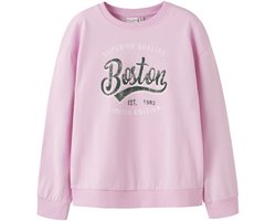 NAME IT - NKFVILOUI LS RLX SWEAT BRU - Meisjes - Sweaters