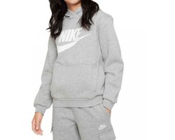 NIKE Kinderen Club Fleece Hoodie - Zwart M
