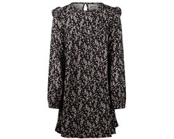 No Way Monday Meisjes Jurk - Black