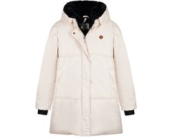 NoBell' - Belvine Long Jacket with hood - Beige - Maat 134-140
