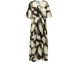 ONLY CARMAKOMA - CARKERSTIN S/S V-NECK MAXI DRESS AOP - Meisjes - Maxi jurken