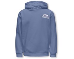 ONLY KOGHOLLYLIFE L/S PRINTED HOODIE SWT Meisjes Trui - Vintage Indigo Marche