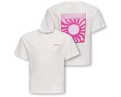 ONLY - KOGRUTH SUN LIFE S/S TOP BOX CS JRS Meisjes T-shirt