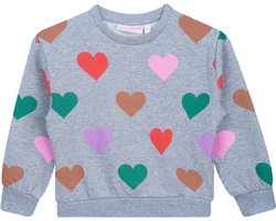 Someone FAUVE-SG-16-A Meisjes Trui - GREY MELANGE
