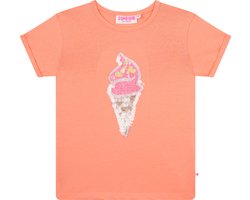 Someone LOU-SG-02-B Meisjes T-shirt - CORAL