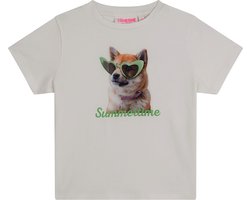 Someone MARLEY-SG-02-A Meisjes T-shirt - ECRU