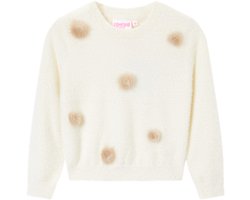 Someone NEL-SG-12-H Meisjes Trui - DARK ECRU