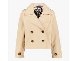 TwoDay korte meisjes trenchcoat beige - Maat 146