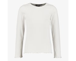 TwoDay meisjes shirt met lange mouwen wit - Maat 158/164