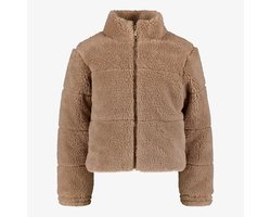 TwoDay meisjes teddy jas lichtbruin - Maat 158