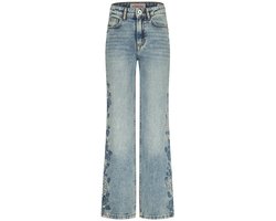 Vingino Cato Special Jeans Meisjes - Broek - Lichtblauw - Maat 134