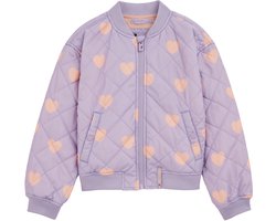 WE Fashion Meisjes bomberjack met print