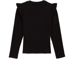 WE Fashion Meisjes geribd T-shirt