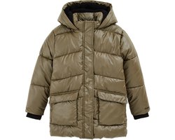 WE Fashion Meisjes Jas met metallic look