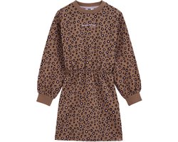 WE Fashion Meisjes sweatjurk met print