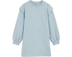 WE Fashion Meisjes sweatjurk met studs