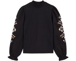 WE Fashion Meisjes T-shirt met embroideries