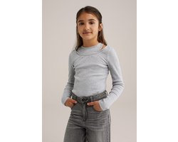 WE Fashion Meisjes T-shirt met studs