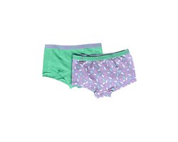 Australian Meisjes boxers mint & lavendel 2-Pack maat 134-140