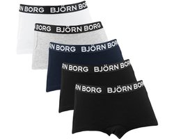 Bjorn Borg 5-Pack meisjes boxershorts - Core Minishorts - 164 - Onderbroek - Ondergoed - 164 - Onderbroek - Ondergoed - 164 - Onderbroek - - 164 - - 164