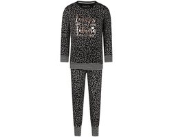 Charlie Choe - Leaves glitter Pyjama - Black - Maat 122-128