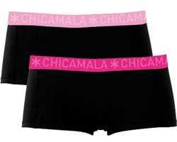 Chicamala – Boxershort Meisjes – 2 Pack – Normale Lengte – Onderbroek Meisjes – Lingerie – Ondergoed – Kleding – 95% Katoen – Meisjeskleding – Maat 176