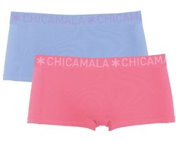 Chicamala Meisjes Boxershorts - 2 Pack - Maat 110/116 - Meisjes Onderbroeken