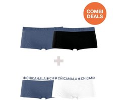 Chicamala Meisjes Boxershorts - 4 Pack - Maat 122/128 - Meisjes Onderbroeken