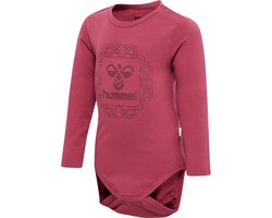 Hummel Kinder Longsleeve Body Hmlhelga L/S 216332 Earth Red-74