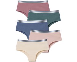 Jonen Set van 5 effen shorty's voor meisjes JONEN
