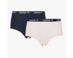 Name It 2-pack onderbroeken meisjes blauw roze - Maat 134/140