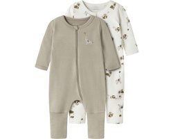 NAME IT - NBNNIGHTSUIT 2P ZIP FF ANIMAL NOOS - Baby - Pyjamas