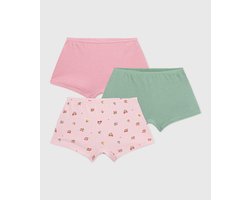 Petit Bateau Setje met katoenen hipsters met bloemetjesprint voor kinderen