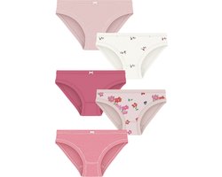Petit Bateau Setje met katoenen onderbroekjes met bloemetjesprint voor kinderen