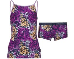 Vingino G253 animal singlet set 2-pack Meisjes Ondergoedsetje - Dark Blue
