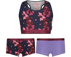 Vingino G253 racer 3-pack Meisjes Onderbroek - Deep Black