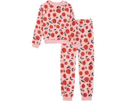 WE Fashion Meisjes fleecepyjama met print